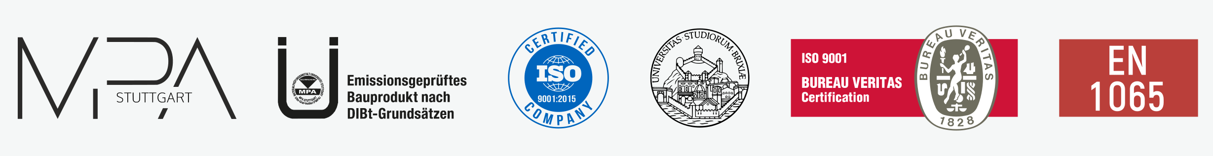 GBM Certifications - TUM e ISO 9001