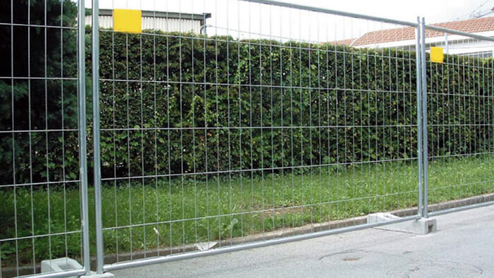 Mobile construction site fence - GBM