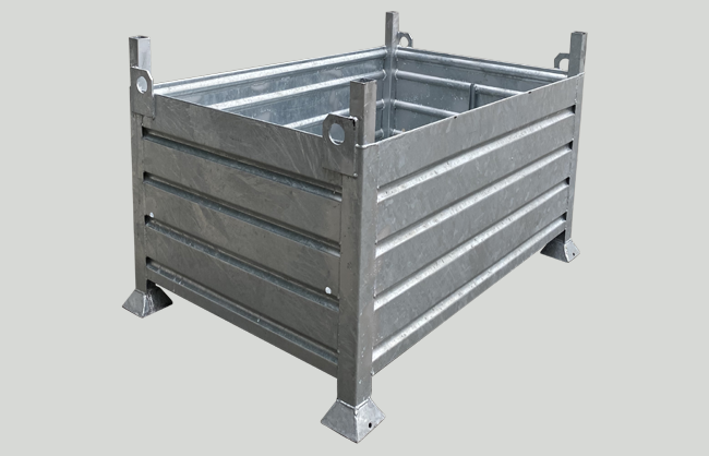 CO05 Heavy galvanized sheet metal container