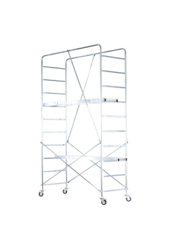 Mobile scaffolding for painters Paint