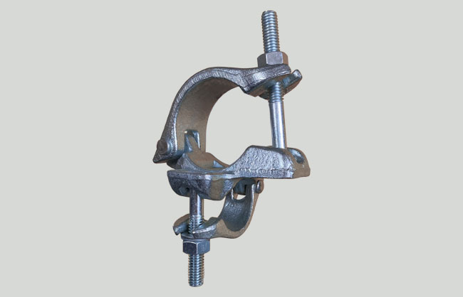 Collier orthogonal EN74 à charnière galvanisé