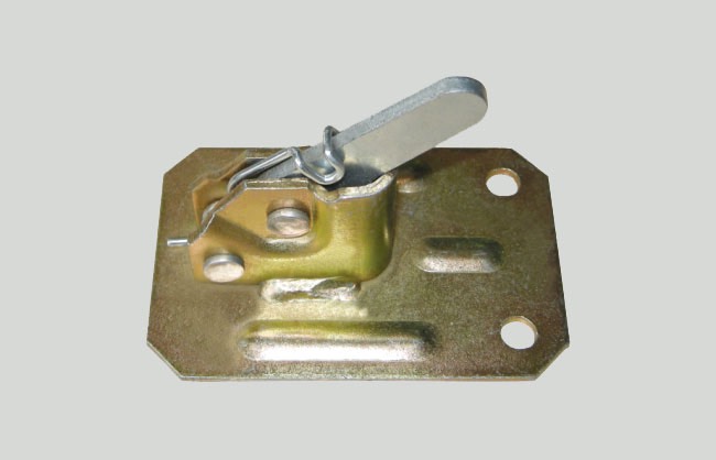 Spring clamp for formwork