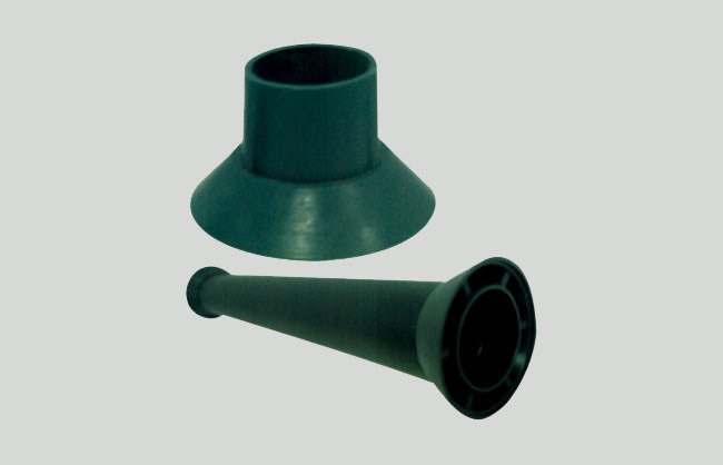 PVC spacer and cone