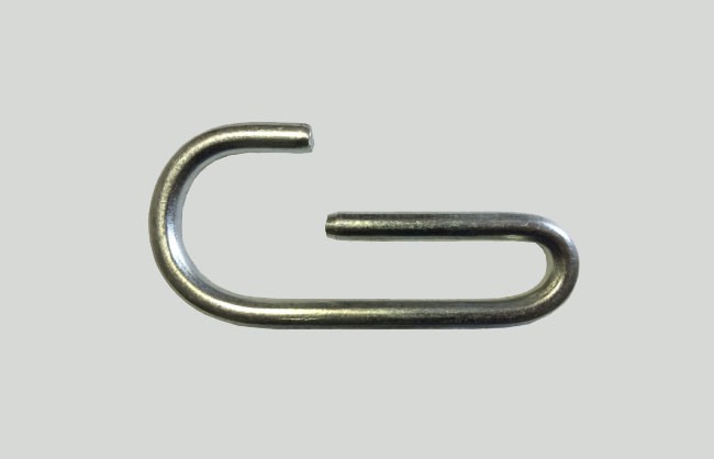 Steel pin for prop